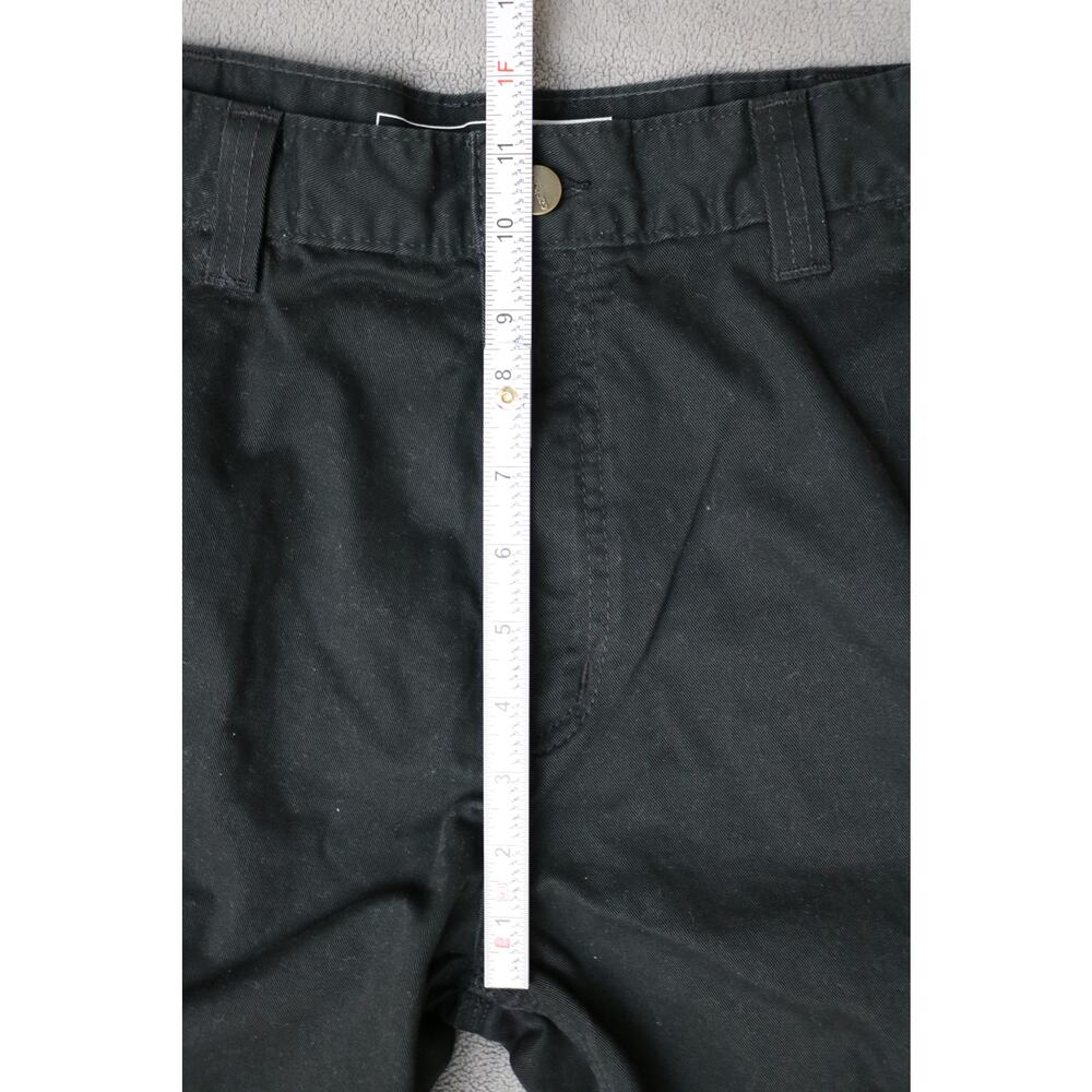 CARHARTT Pants Mens 36x29 Black Washed Loose Original Fit Workwear - Picture 9 of 13